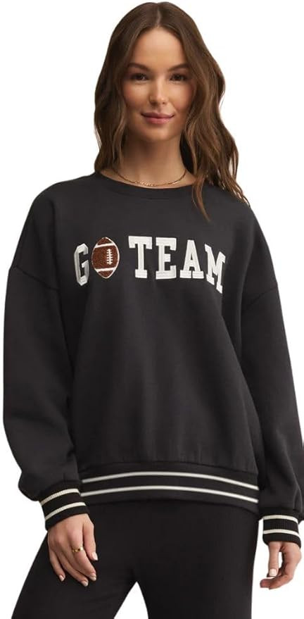 Oversized Go Team Sweatshirt | Amazon (US)