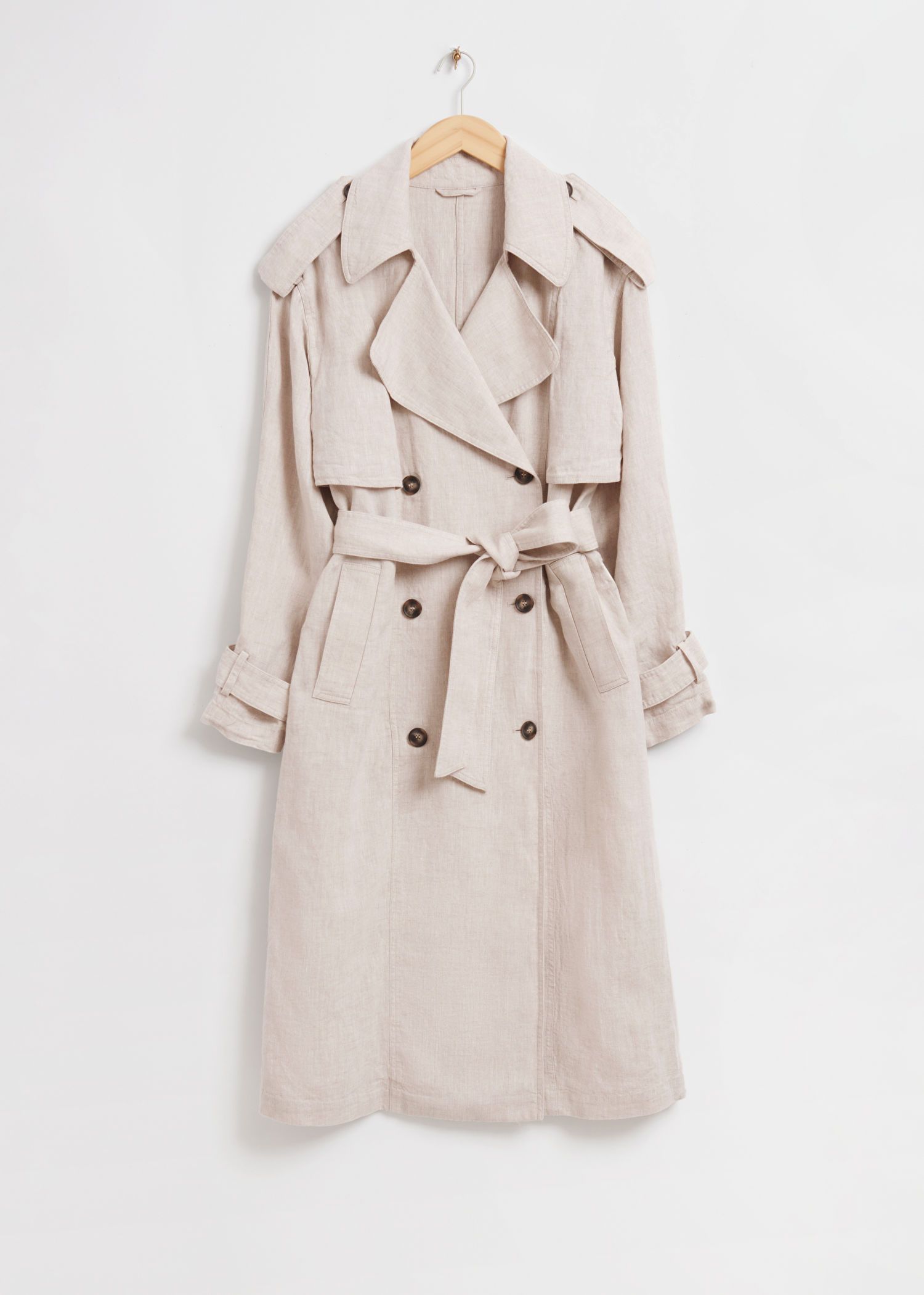 Linen Trench Coat | & Other Stories US
