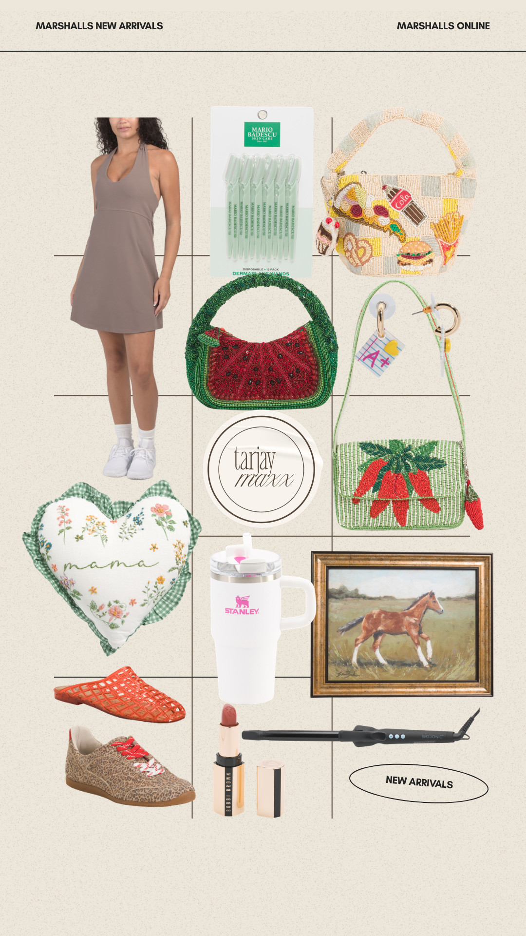 Marshalls online new arrivals are actually stacked right now! Spanx and Bio Ionic curling iron?? Such good finds.
spring outfits 2026, country concert outfits, spring dresses, date night outfits, vacation outfits beach, business casual workwear, work outfits, plus size fashion, travel outfits, summer outfits, casual everyday outfits, athleisure outfits, hair tools 

 #LTKootd #LTKHome #LTKBeauty