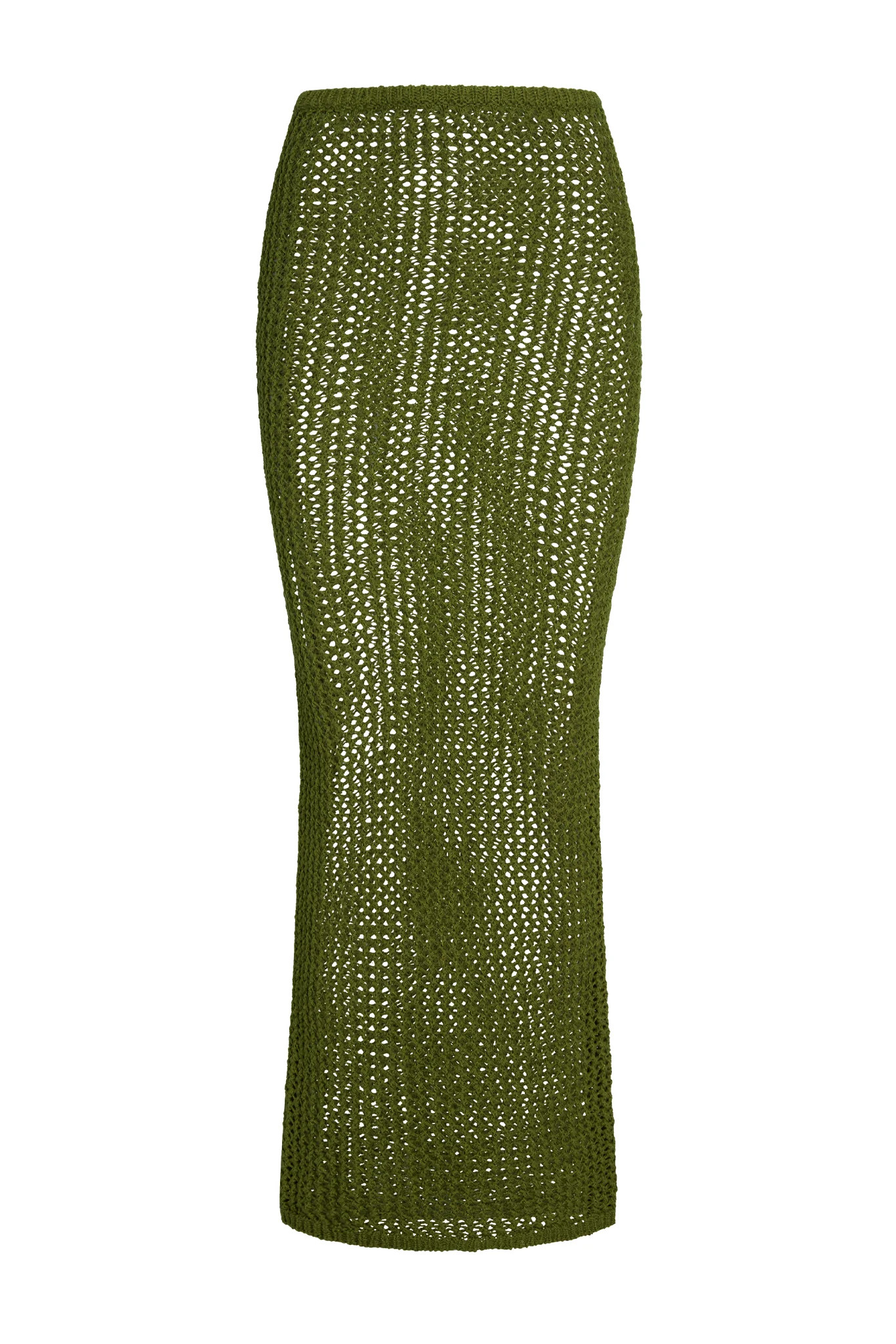 Fontelina Skirt - Olive Petit Crochet | Monday Swimwear