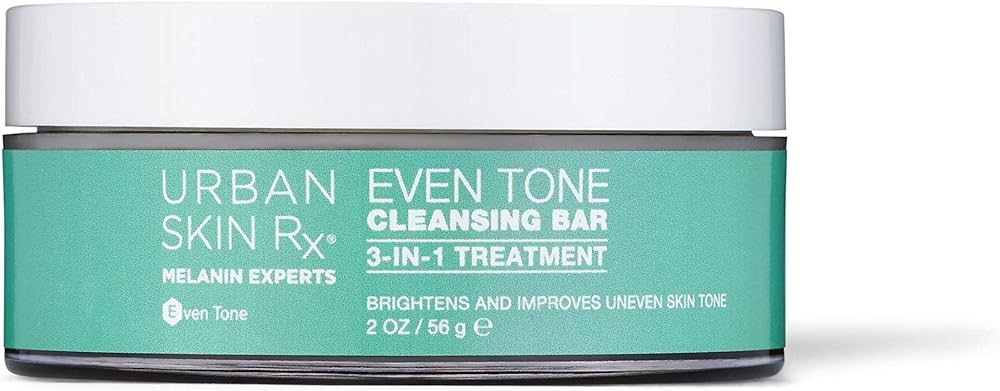 Urban Skin Rx® Even Tone Cleansing Bar | 3-in-1 Daily Cleanser, Exfoliator, and Brightening Mask... | Amazon (US)