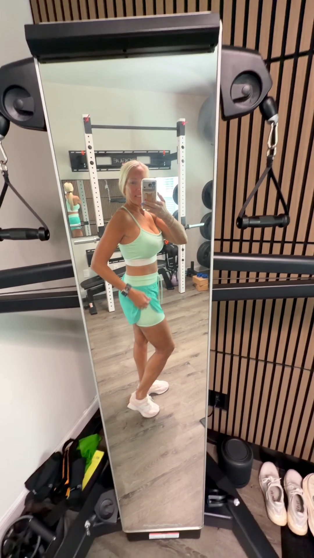 I didn’t think I’d have a new favorite color… but here we are. 💚

This mint set is everything! The Sprint Shorts have built-in bike shorts with pockets, and it’s the perfect outfit for workouts or everyday wear.

Don’t sleep on this color! ✨

#LTKfitnessgoals #LTKootd #LTKActive