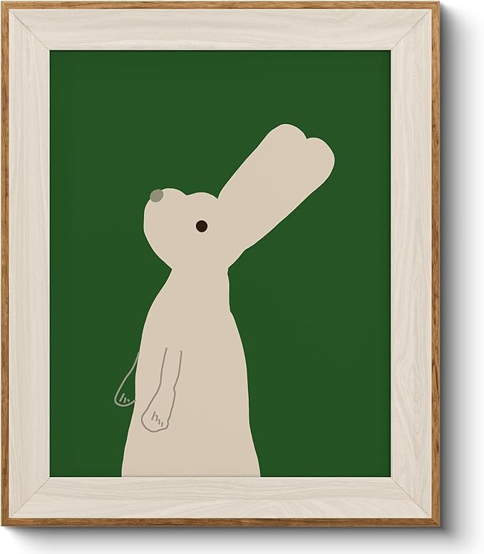 VIYYIEA Framed Canvas Wall Art for Living Room, Vintage Home Decor Cartoon Oil Painting Summer Ro... | Amazon (US)