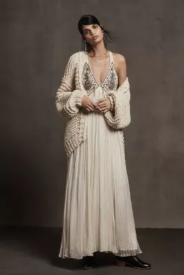 Zvezda Embellished Maxi Dress | Anthropologie (US)