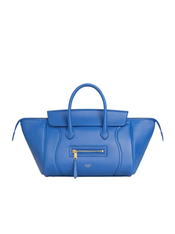 SMALL NEW LUGGAGE IN SUPPLE SHINY LAMBSKIN | Senser US