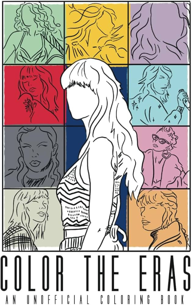 Color The Eras : An Unofficial Coloring Book | Amazon (US)