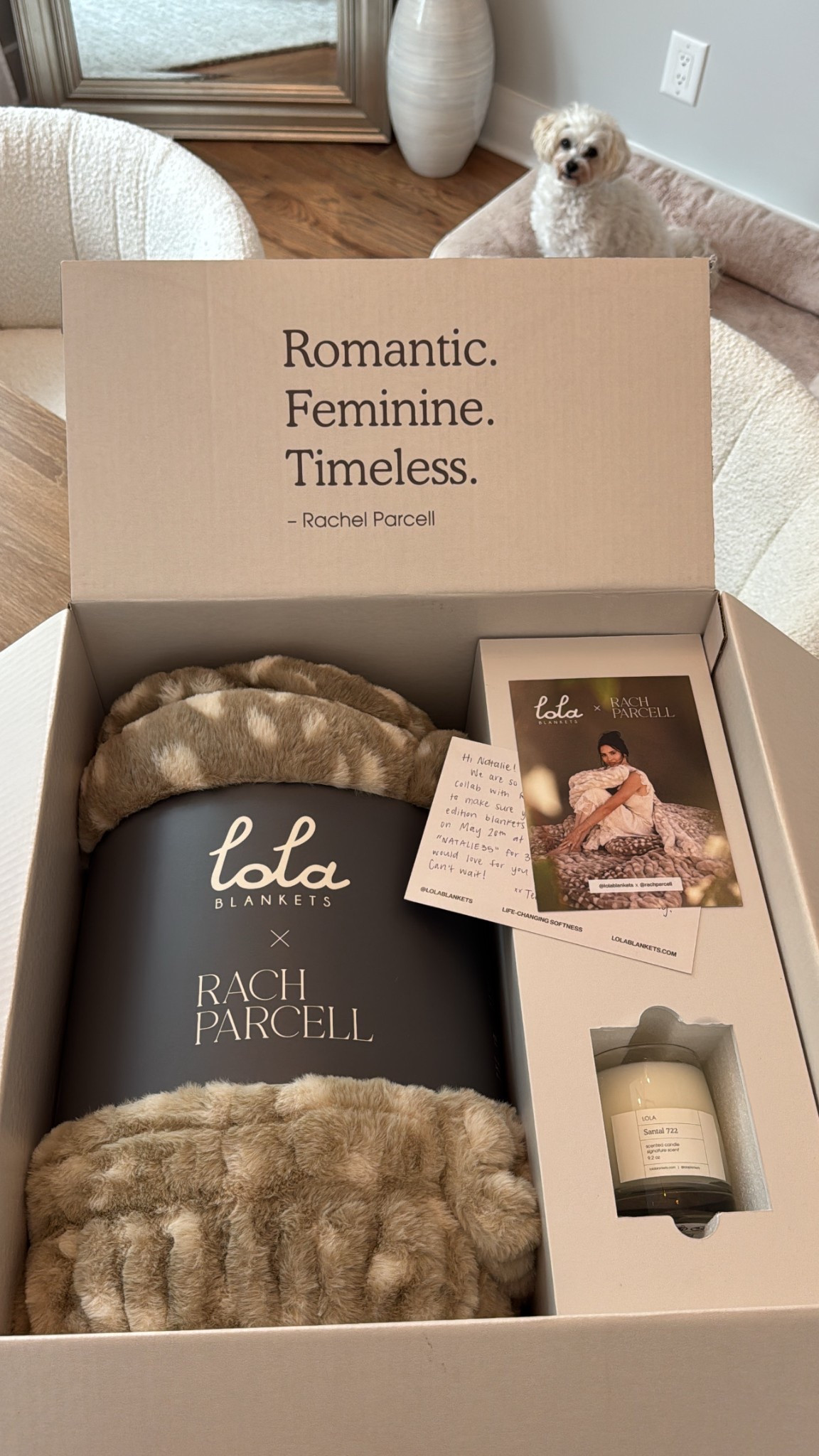 This is seriously my new favorite blanket 🤤🤍 Use my code “NATALIE35” to get 35% off your order! 

#LTKGiftGuide #LTKHome #LTKSaleAlert