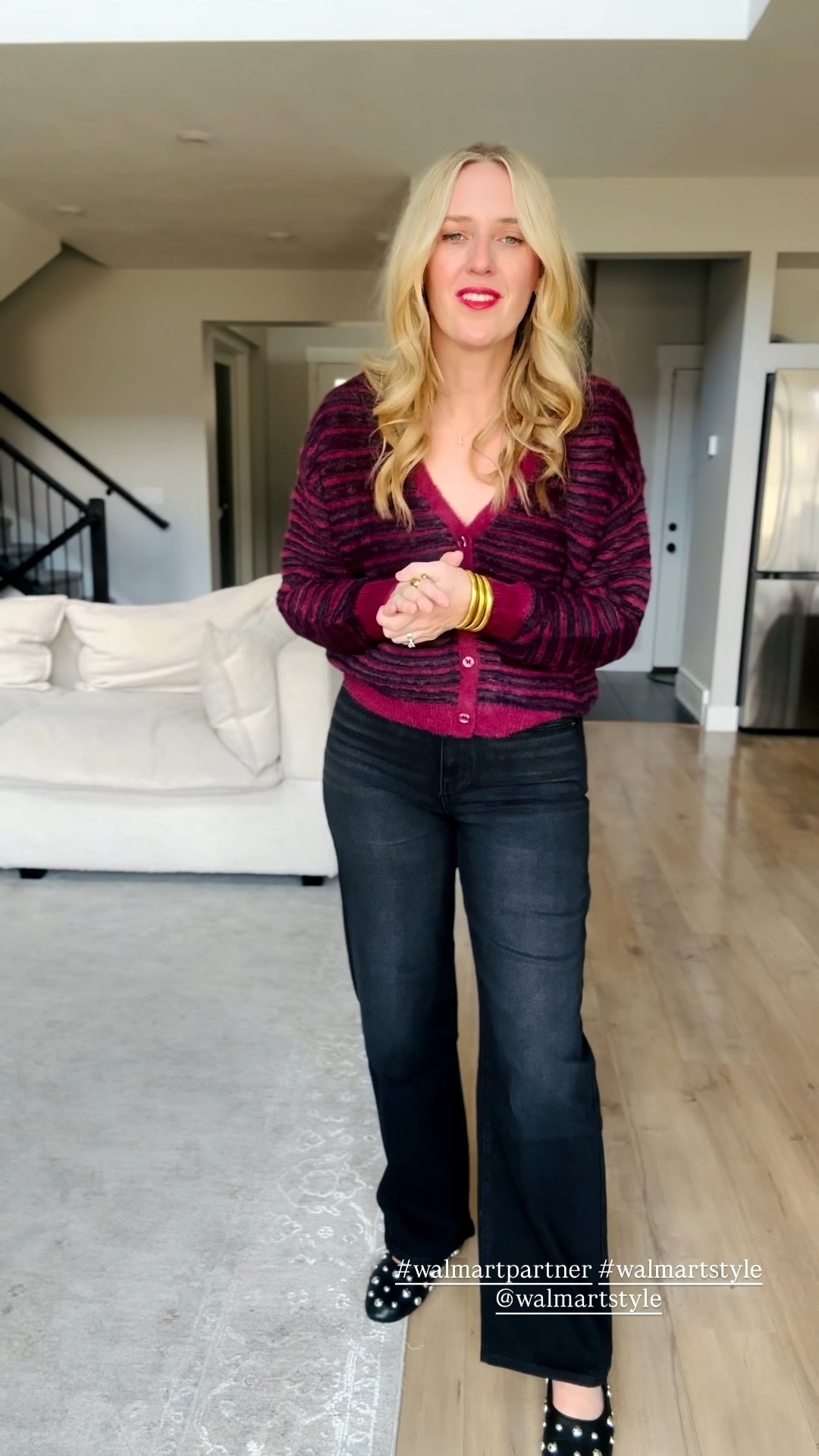 Walmart Big Winter Haul ❄️ #walmartpartner

These are some of my favorite affordable finds of the season!
• Eyelash cardigan — wearing medium — paired with the best $16 wide-leg jeans (small).
• Panel sweatshirt in medium with high-rise full-length wide-leg denim (size 6).
• Puppy-print sweater — sized up to an XL for a perfectly oversized fit.

#walmartstyle
@walmartstyle


#LTKFindsUnder50 #LTKSaleAlert #LTKHoliday