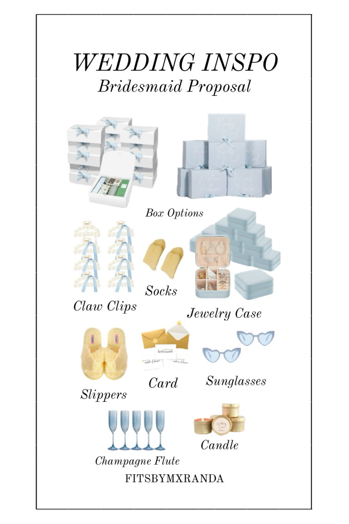 Bridesmaid Proposal Ideas

#LTKWedding #LTKGiftGuide #LTKStyleTip