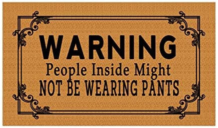 DEW XIA Welcome Door mats for Home Decor (17.7 x 29.5 inch) Funny mats with Anti-Slip Rubber Back... | Amazon (US)