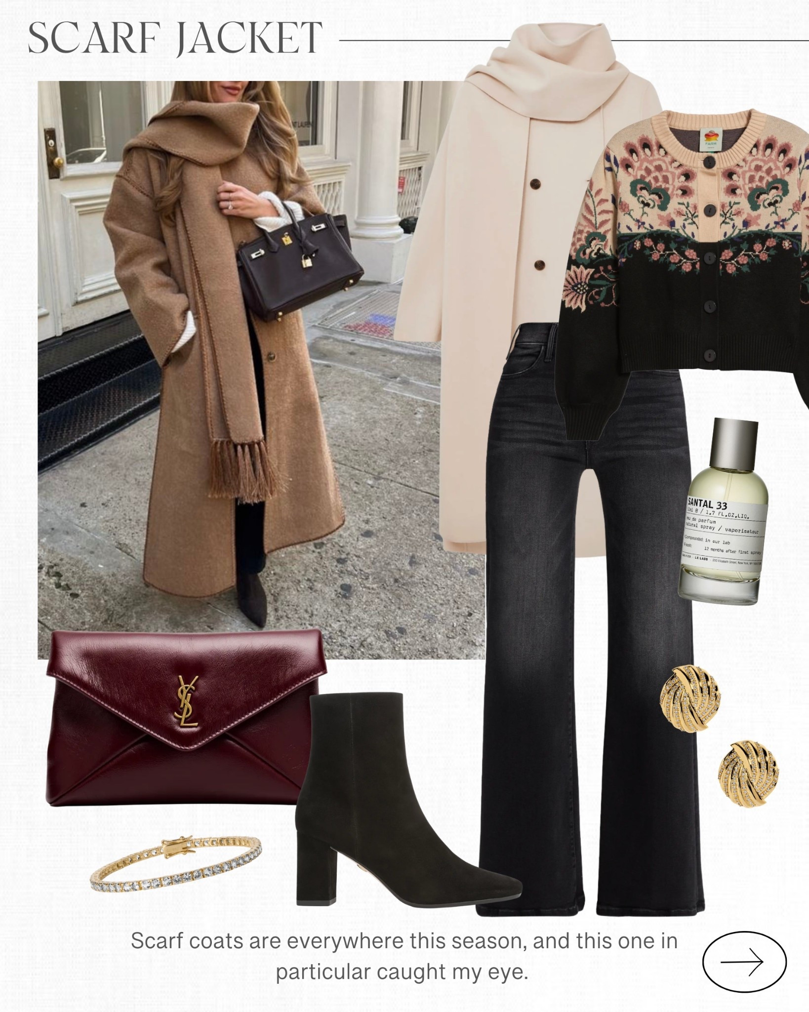 Scarf coats are everywhere this season, and this one in particular caught my eye! The quality is amazing🤍 There are so many options so I’m linking some of my other favorites this season✨

#LTKSeasonal #LTKOver40 #LTKStyleTip