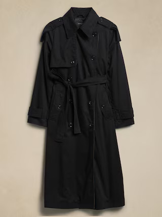 Contrast Twill Trench | Banana Republic Factory