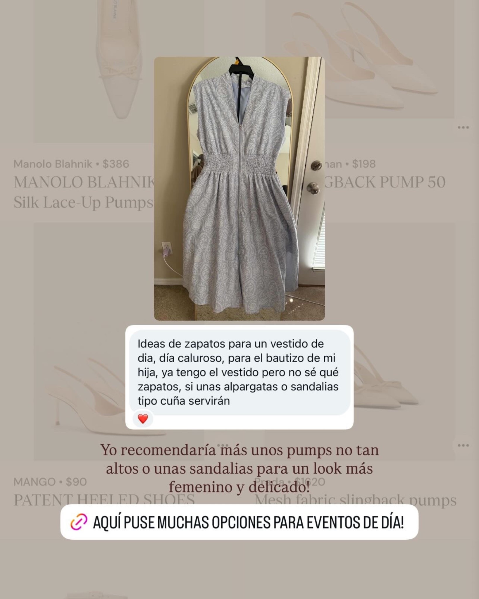 Day event pumps and sandals in cream color 🤍

#LTKSeasonal #LTKgrwm #LTKMothersDay