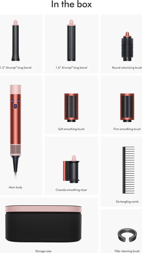 Special Edition Airwrap Multi-Styler Complete Long in Strawberry Bronze $625 Value | Nordstrom