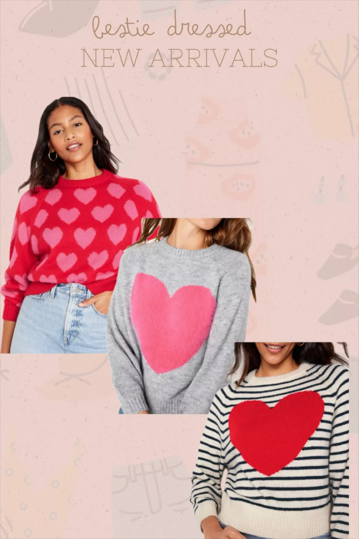  Heart Sweater