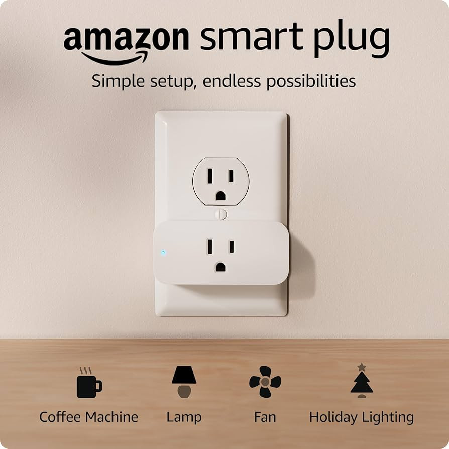 Amazon Smart Plug | Works with Alexa | Simple setup, endless possibilities | Amazon (US)