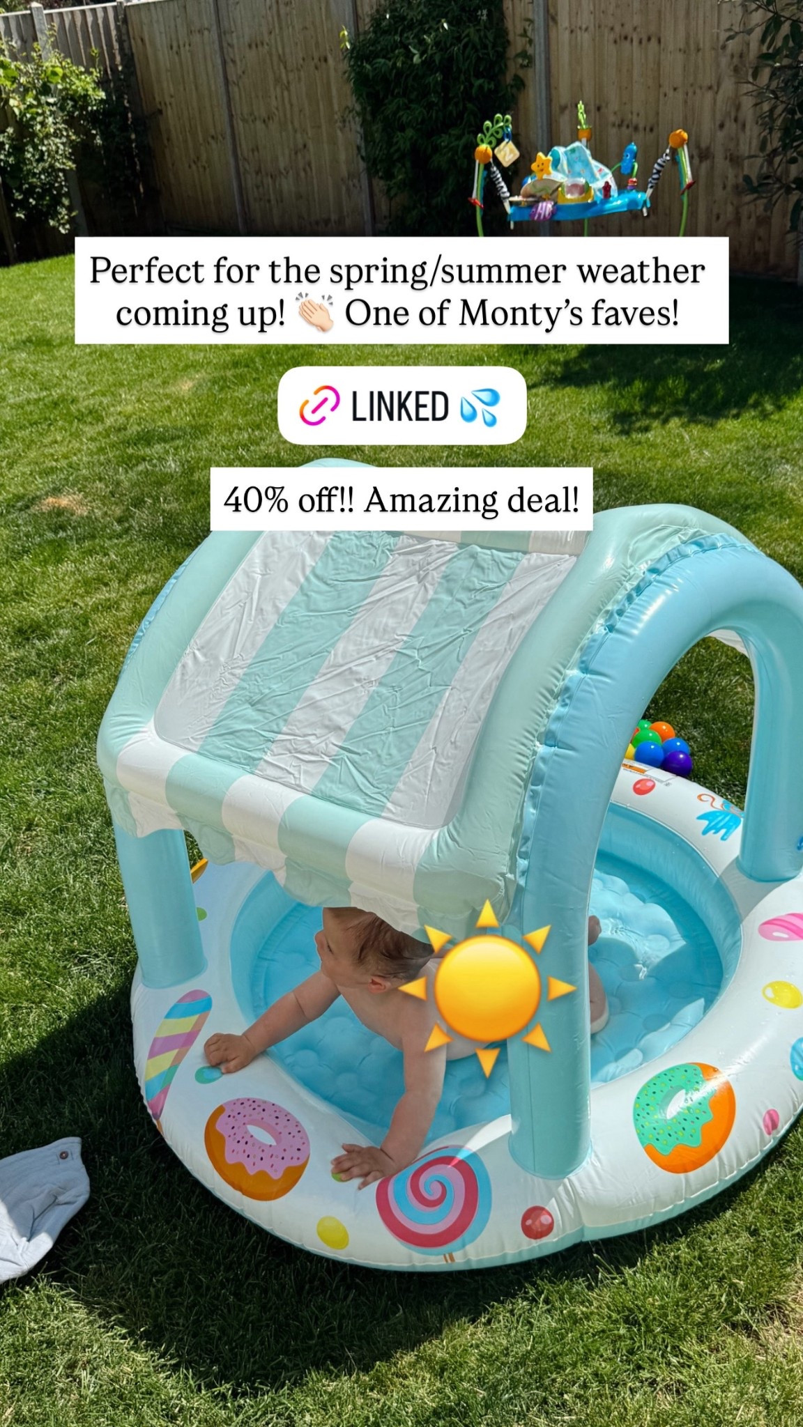 This inflatable pool is perfect for your baby during the spring/summer! It’s on sale!

#LTKkids #LTKsale #LTKbaby