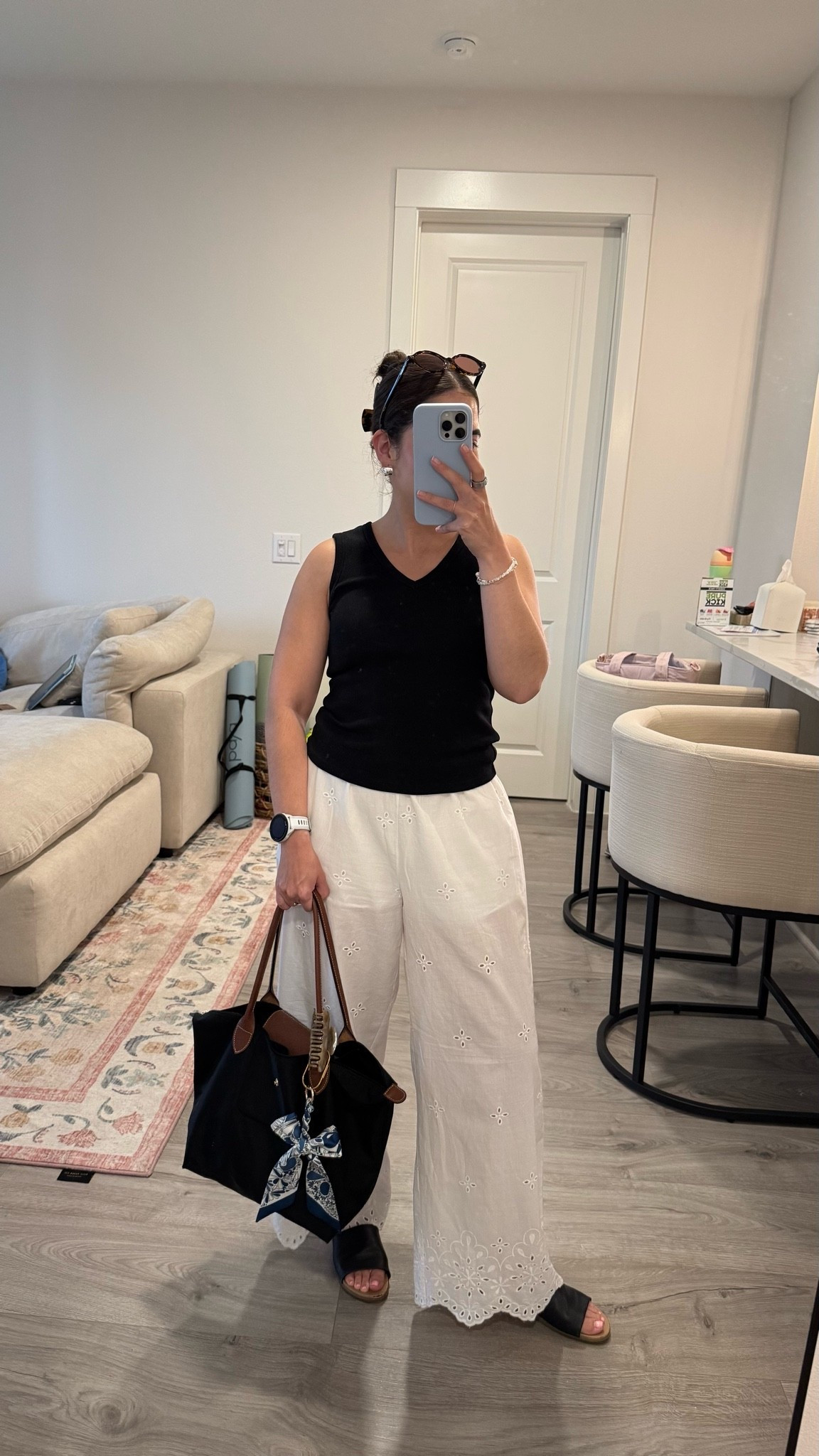 summer office ootd
I’m obsessed with these pants! Short girl approved! I’m wearing a size small. Also these tanks are my go to! They have a built in bra! 🙌

#LTKWorkwear #LTKPetite