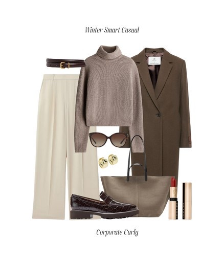 Winter smart casual made easy — cozy knits and tailored vibes in perfect harmony. 

winter smart casual outfit, rib-knit turtleneck sweater, virgin wool coat, wide-leg twill trousers, cream pants, classic winter style, elegant winter outfit, cozy yet polished, winter layering, LTK winter fashion

#LTKStyleTip #LTKWorkwear #LTKShoeCrush