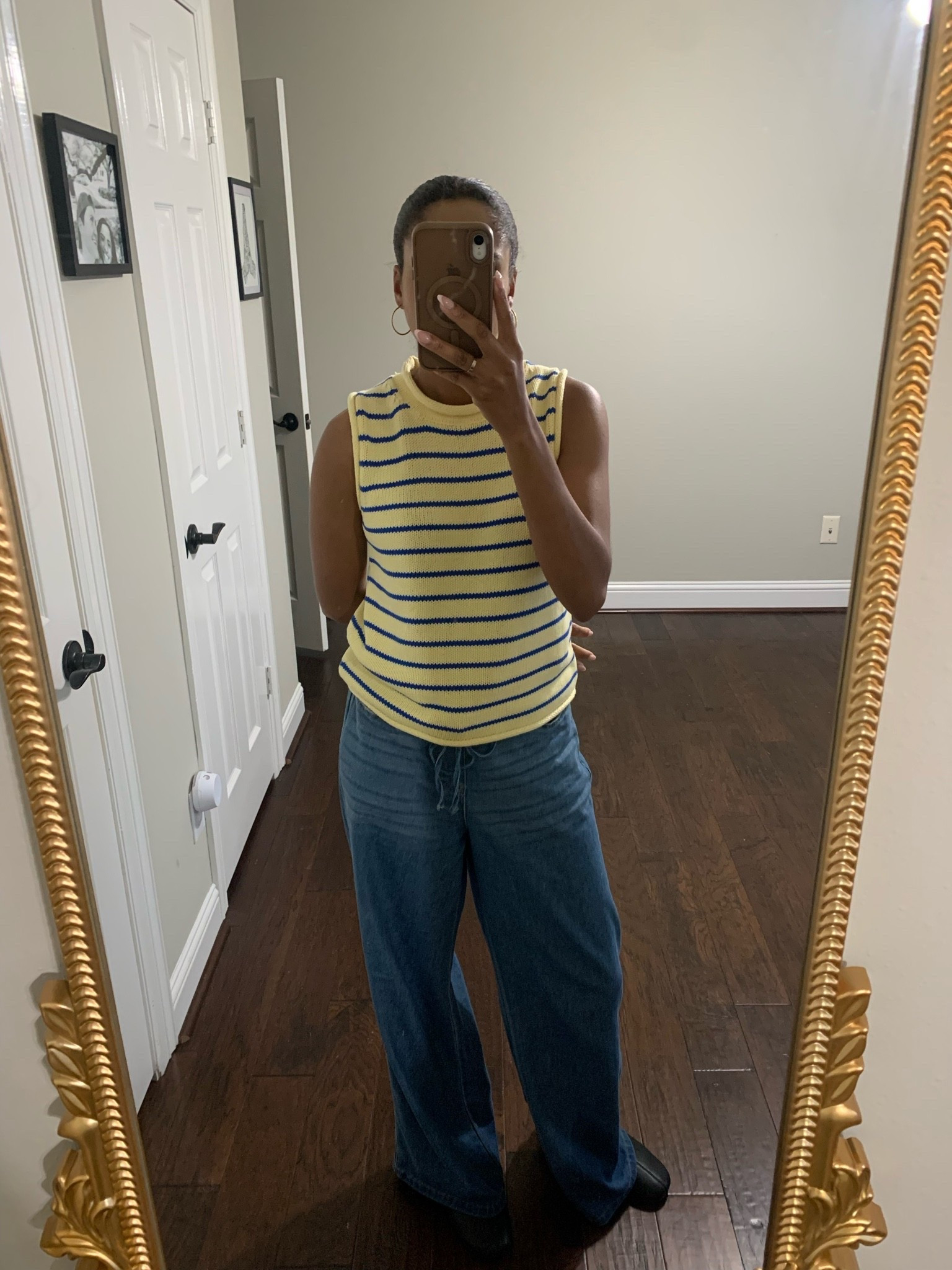 Walmart did not come to play this summer! Top $25, drawstring denim pants $17! Shop the look now, links below ⬇️

#LTKSeasonal #LTKootd