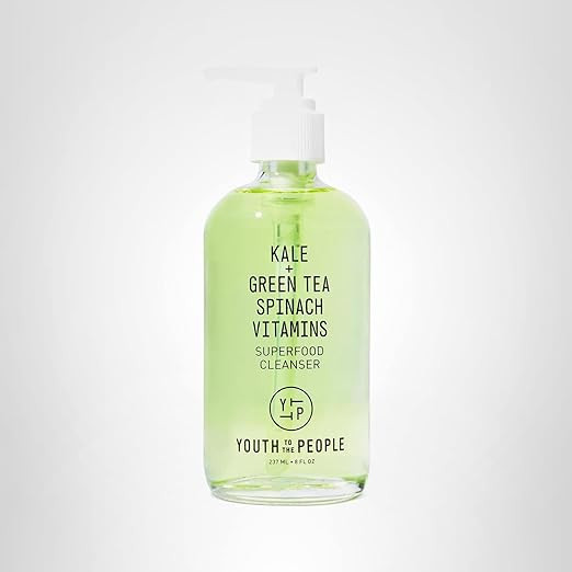 Youth To The People Superfood Facial Cleanser - Kale + Green Tea Daily Face Wash, Gentle Makeup R... | Amazon (US)