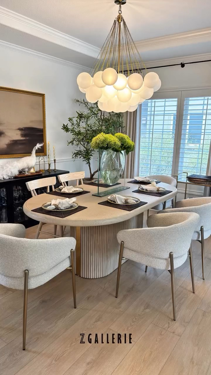 You probably remember where this room started. To see where it started go back a few reels to see the before. 

Use my code SNA05 at checkout for 5% off your entire purchase.
Shop My Favorites through the link in my bio! ❤️

#zgalleriepartner #zgallerie #homedecorideas #diningroom

#LTKHome #LTKmomlife