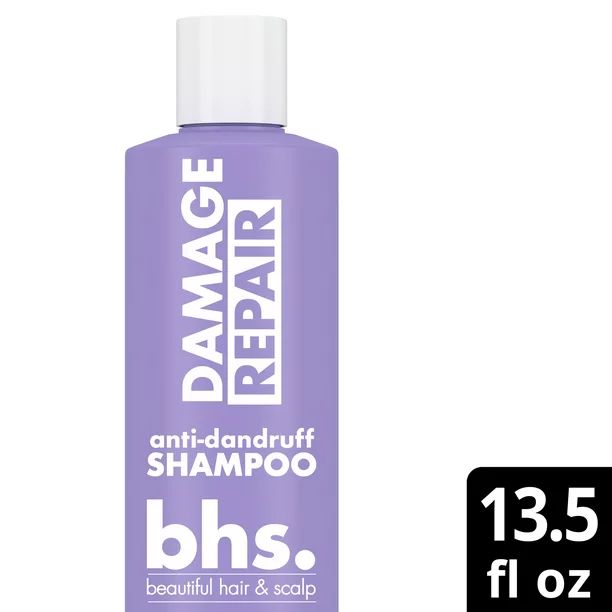 Beautiful Hair and Scalp bhs Anti-Dandruff Shampoo Damage Repair for a Flake-Free and Healthy Sca... | Walmart (US)