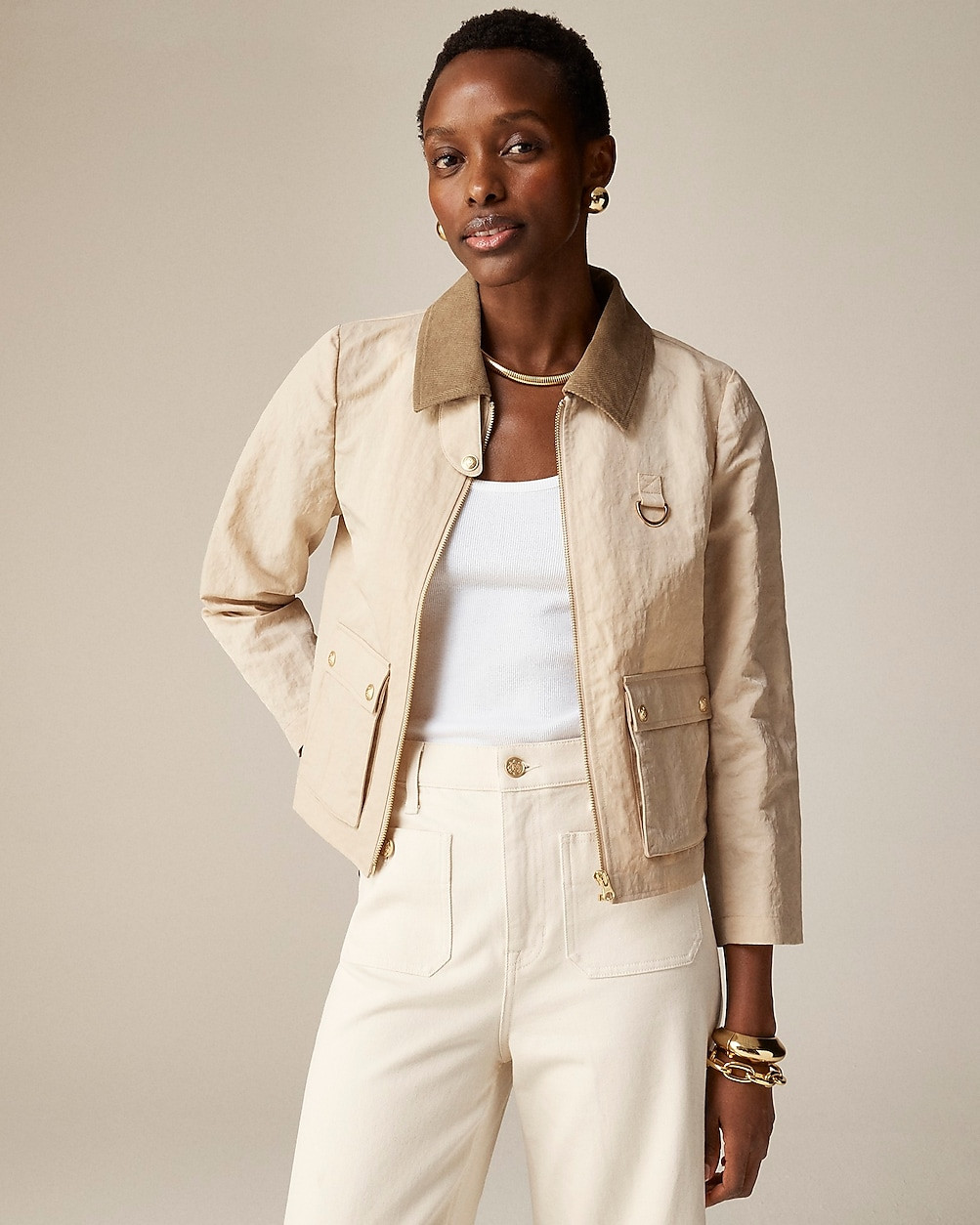 Barn Jacket™ in crinkle nylon | J. Crew US