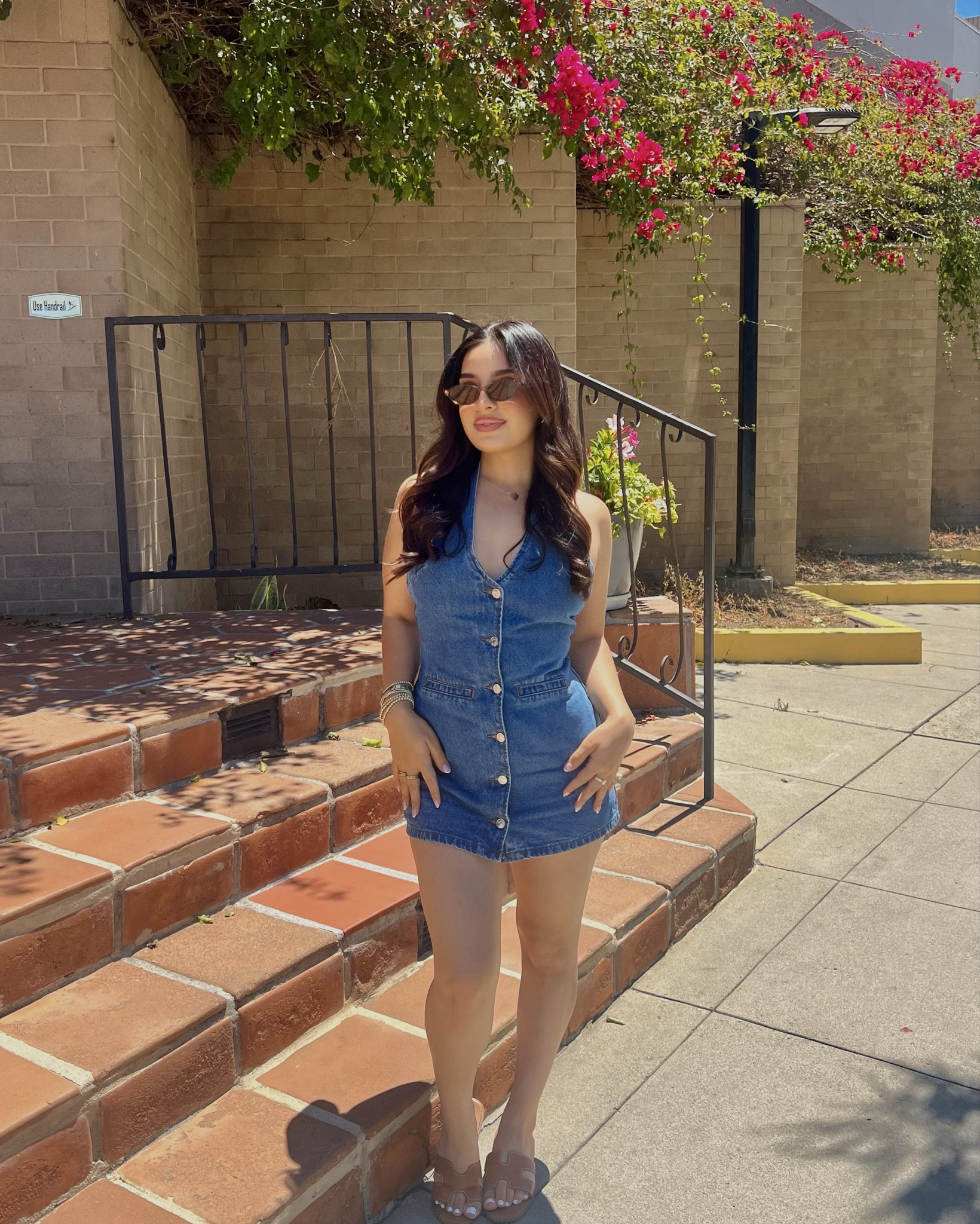 favorite outfit from @edikted !! the cutest denim dress for summer

#LTKActive #LTKFindsUnder100