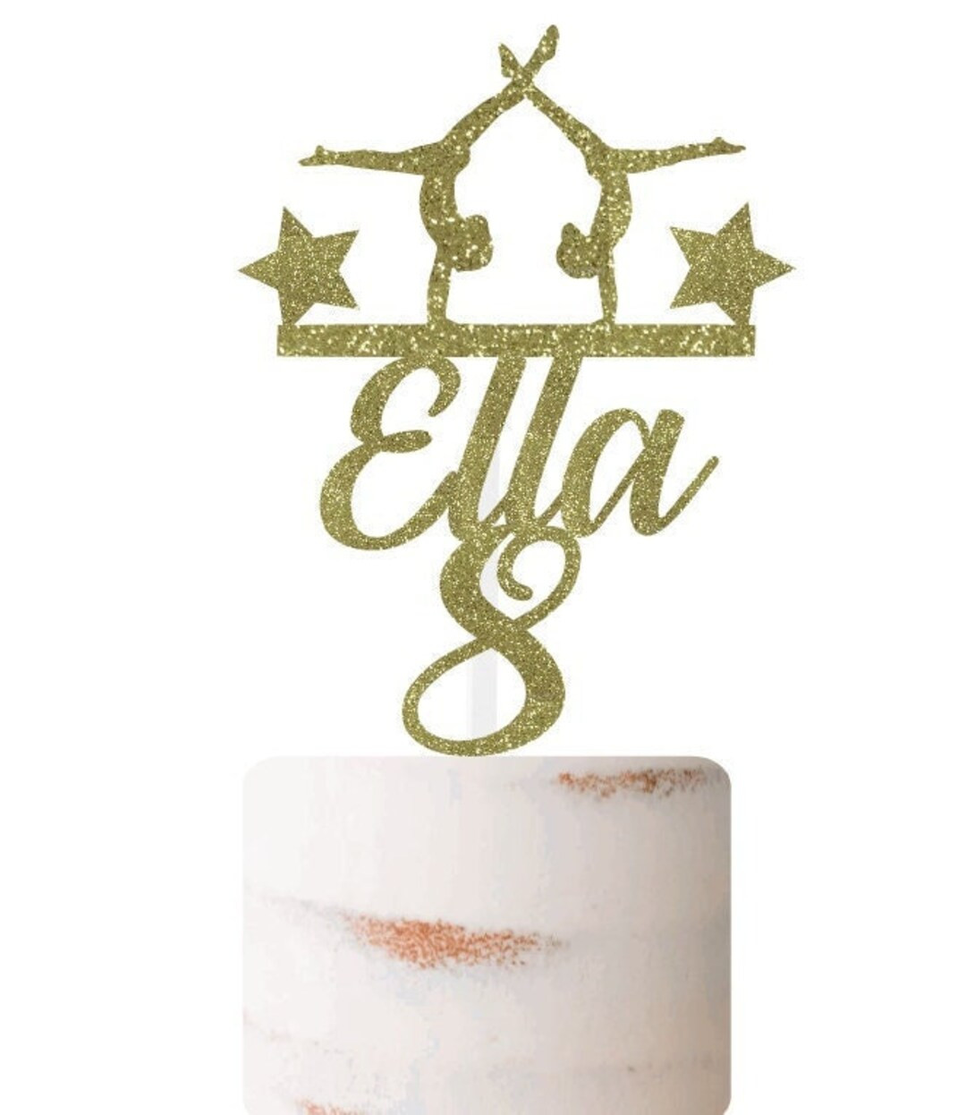 Gymnastics Cake Topper Gymnast Cake Topper Gymnastics Party Decor Gymnastics Birthday Cake Topper... | Etsy (US)