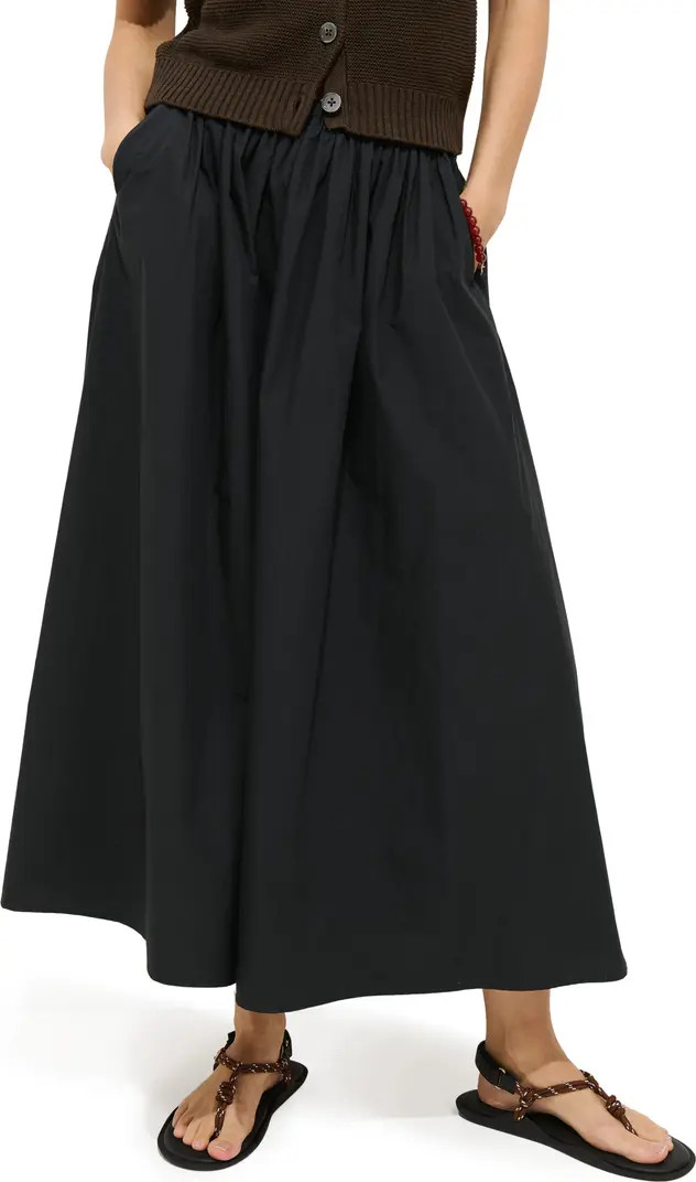 Charlie Poplin Maxi Skirt | Nordstrom