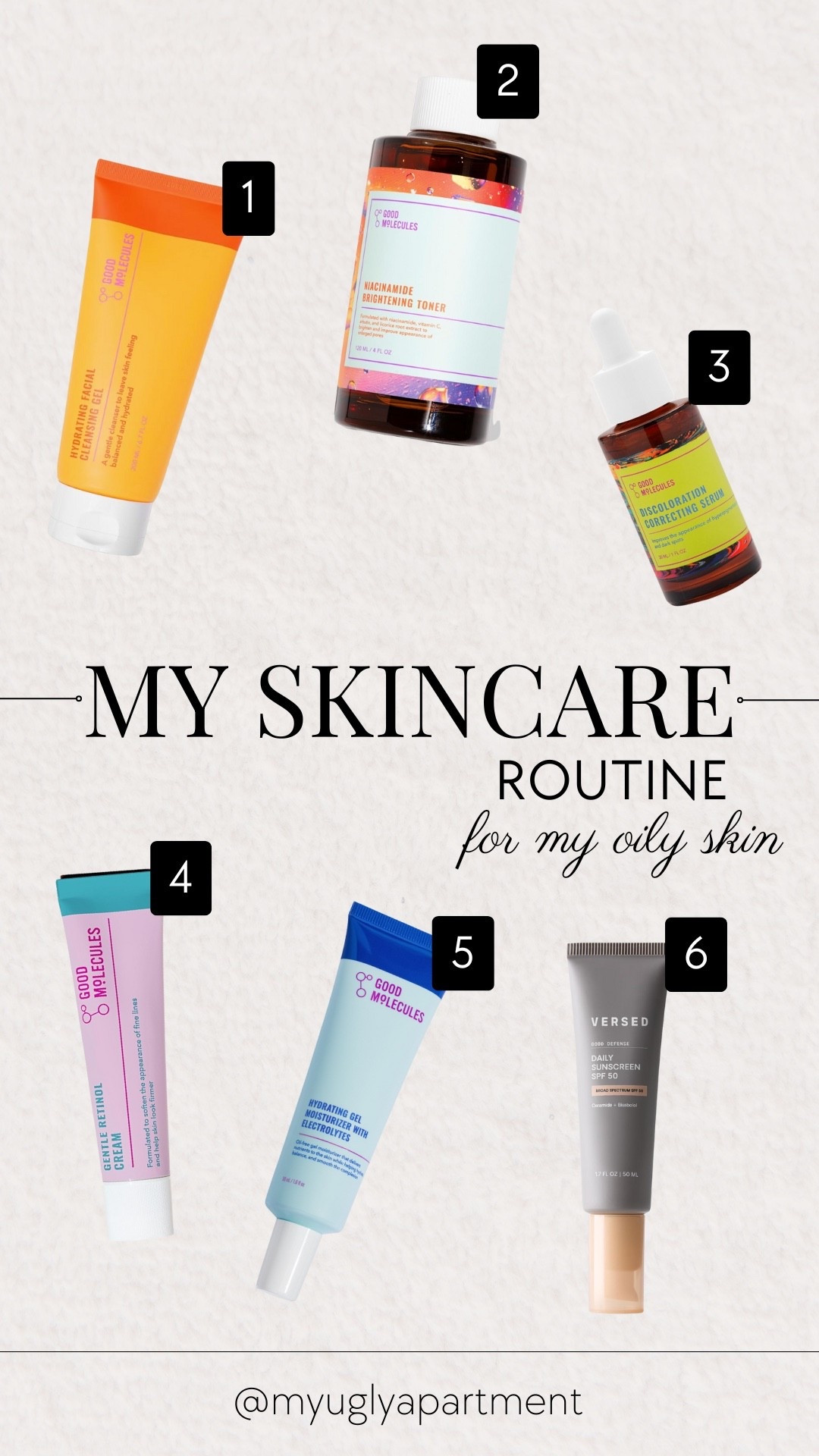 The gel cleanser and gel moisturizer especially were game changers for my oily skin. 

#LTKFindsUnder50 #LTKBeauty