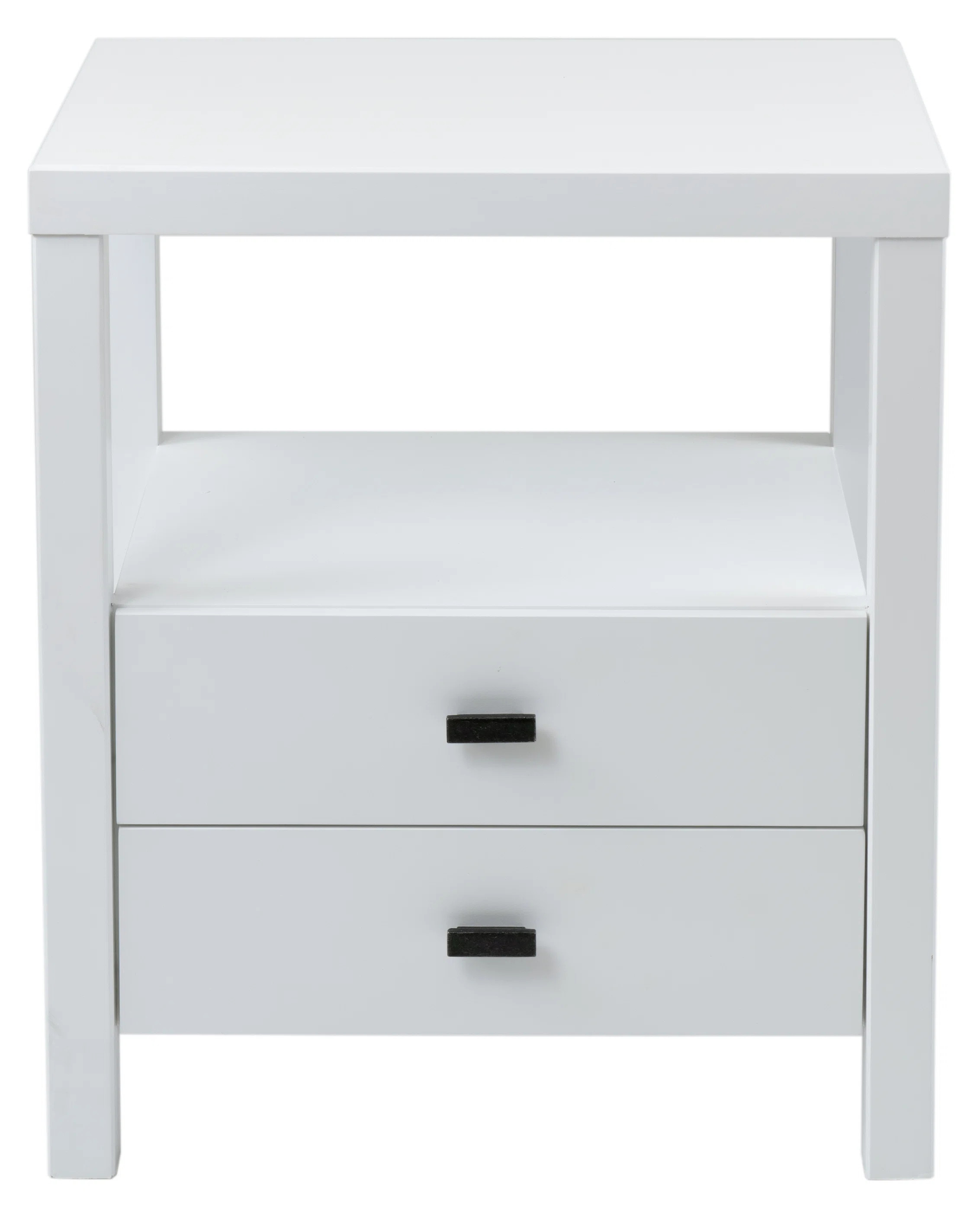 Leflore 2 - Drawer Solid Wood Nightstand | Wayfair Professional