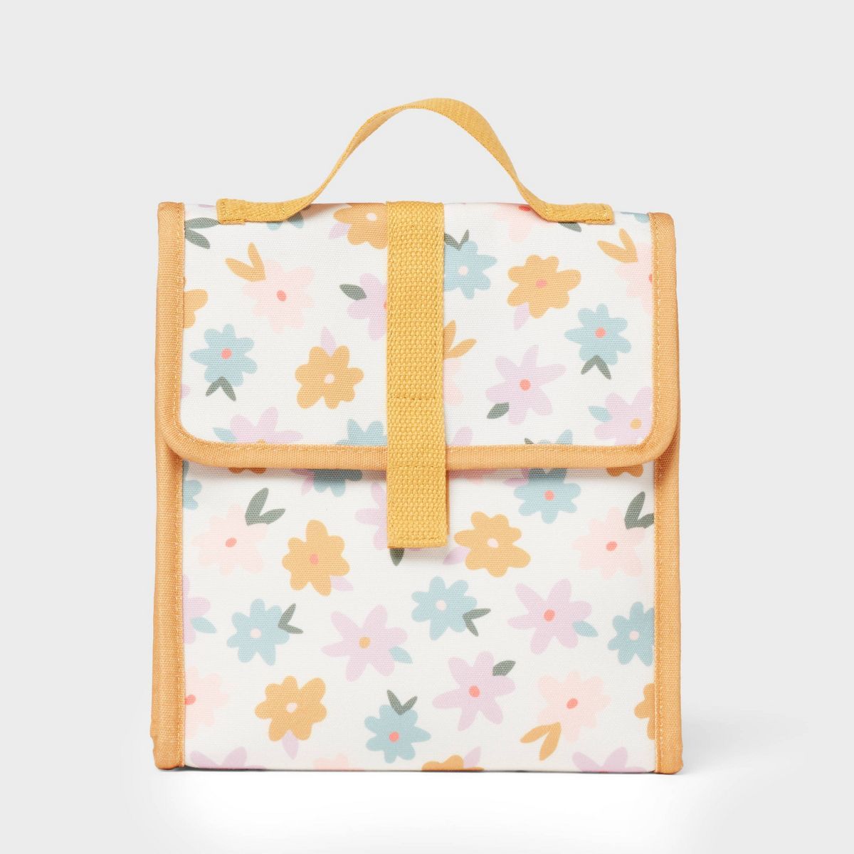 Kids' Flowers Lunch Tote Yellow - Pillowfort™ | Target