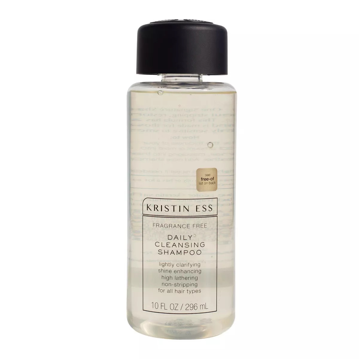Kristin Ess Fragrance Free Daily Cleansing Shampoo, Lightly Clarifing, Vegan + Sulfate Free | Target