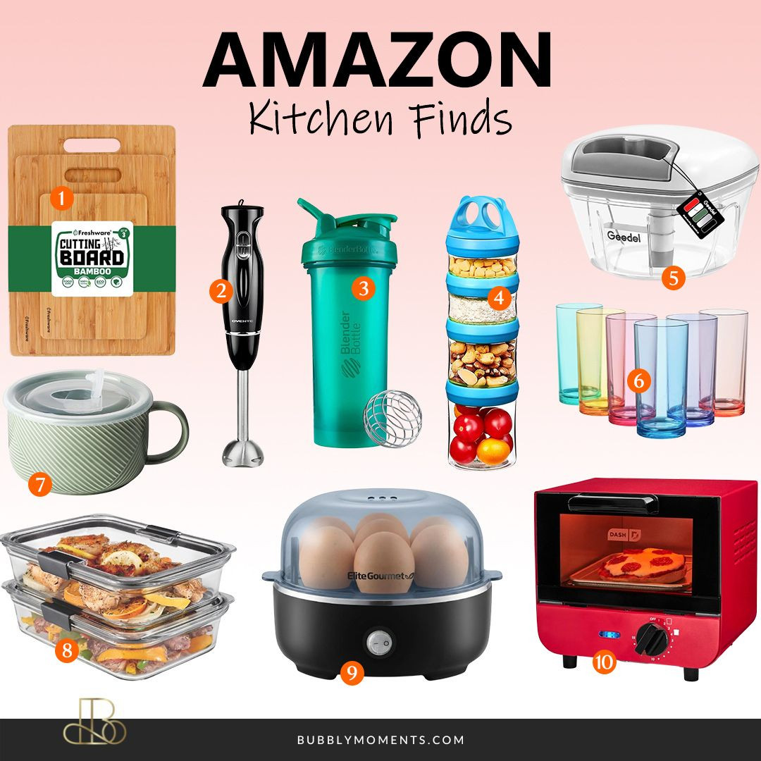Make cooking and organizing easier with these Amazon Kitchen Finds! Discover practical kitchen essentials that help with everyday tasks and keep your space neat. Whether you're updating your kitchen or looking for useful tools, these favorites are great to have. Browse the collection, find your favorites, and save this post for later inspiration.
#LTKHome #LTKStyle #LTKFinds #AmazonFinds #KitchenFinds #KitchenEssentials #KitchenGadgets #AmazonHome #HomeEssentials #Cooking #MealPrep #KitchenOrganization #HomeInspiration #CookingTools #HomeDecor #MustHaveFinds #KitchenStyle 

 