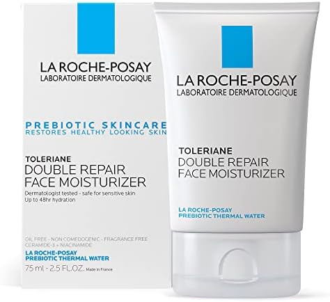 La Roche-Posay Toleriane Double Repair Face Moisturizer, Daily Moisturizer Face Cream with Cerami... | Amazon (US)