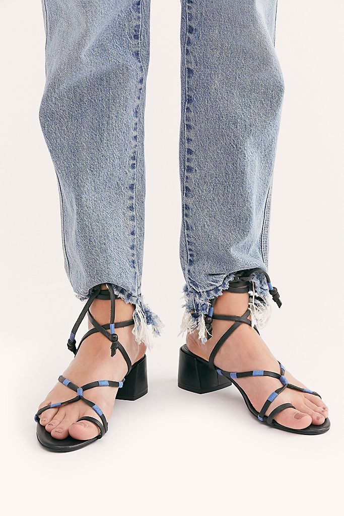 Hermosa Lace-Up Heels | Free People (Global - UK&FR Excluded)