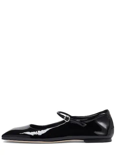 Aeyde - Zapatos planos de charol 10mm - Negro | Luisaviaroma | Luisaviaroma