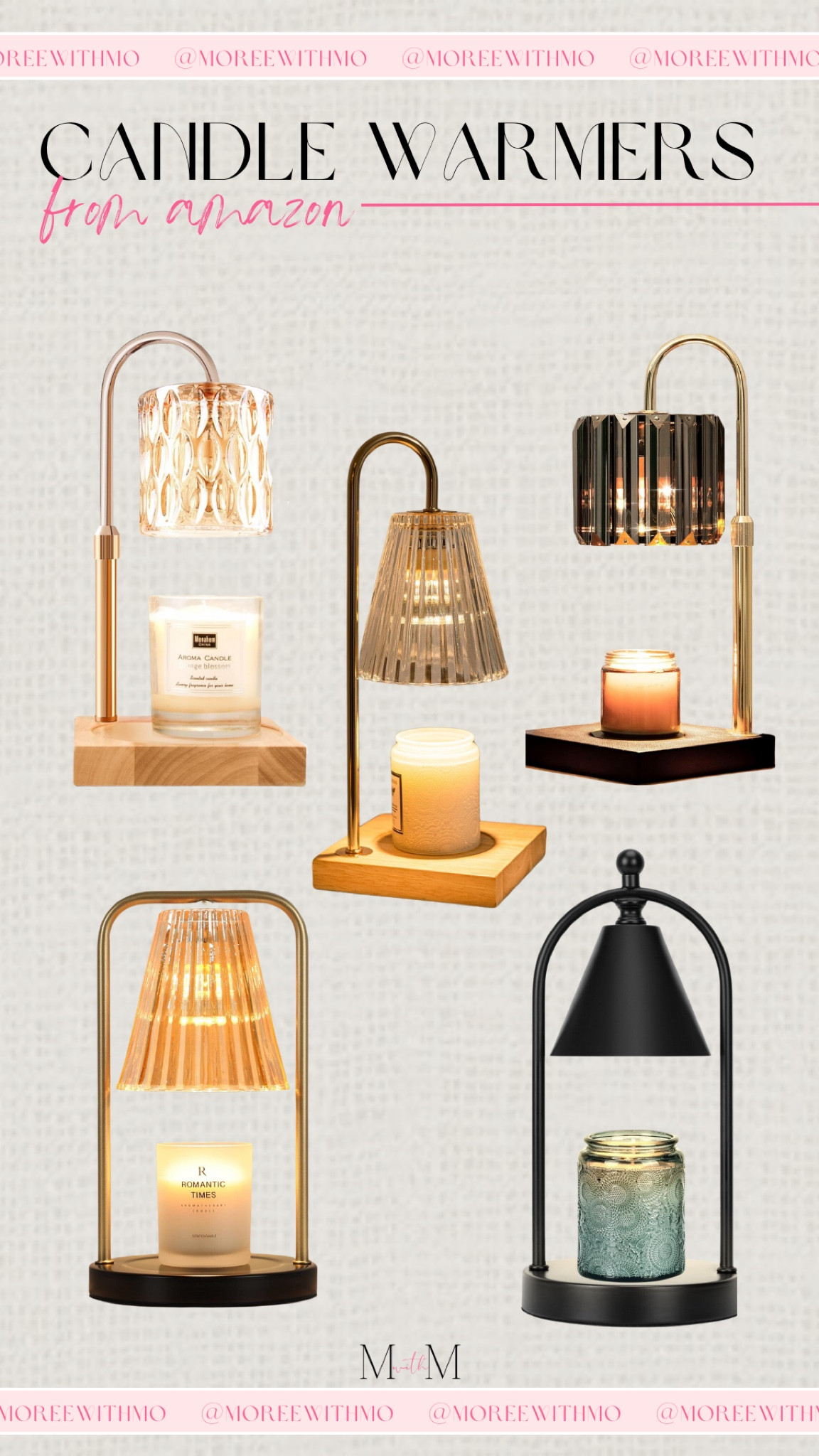 Daily Amazon deal: candle warmers! These are popular right now and a great alternative to lighting your candles. They also make the wax last longer.

Home Decor
Amazon Finds
Best Sellers
Home Finds
Moreewithmo

#LTKGiftGuide #LTKFindsUnder50 #LTKFindsUnder100