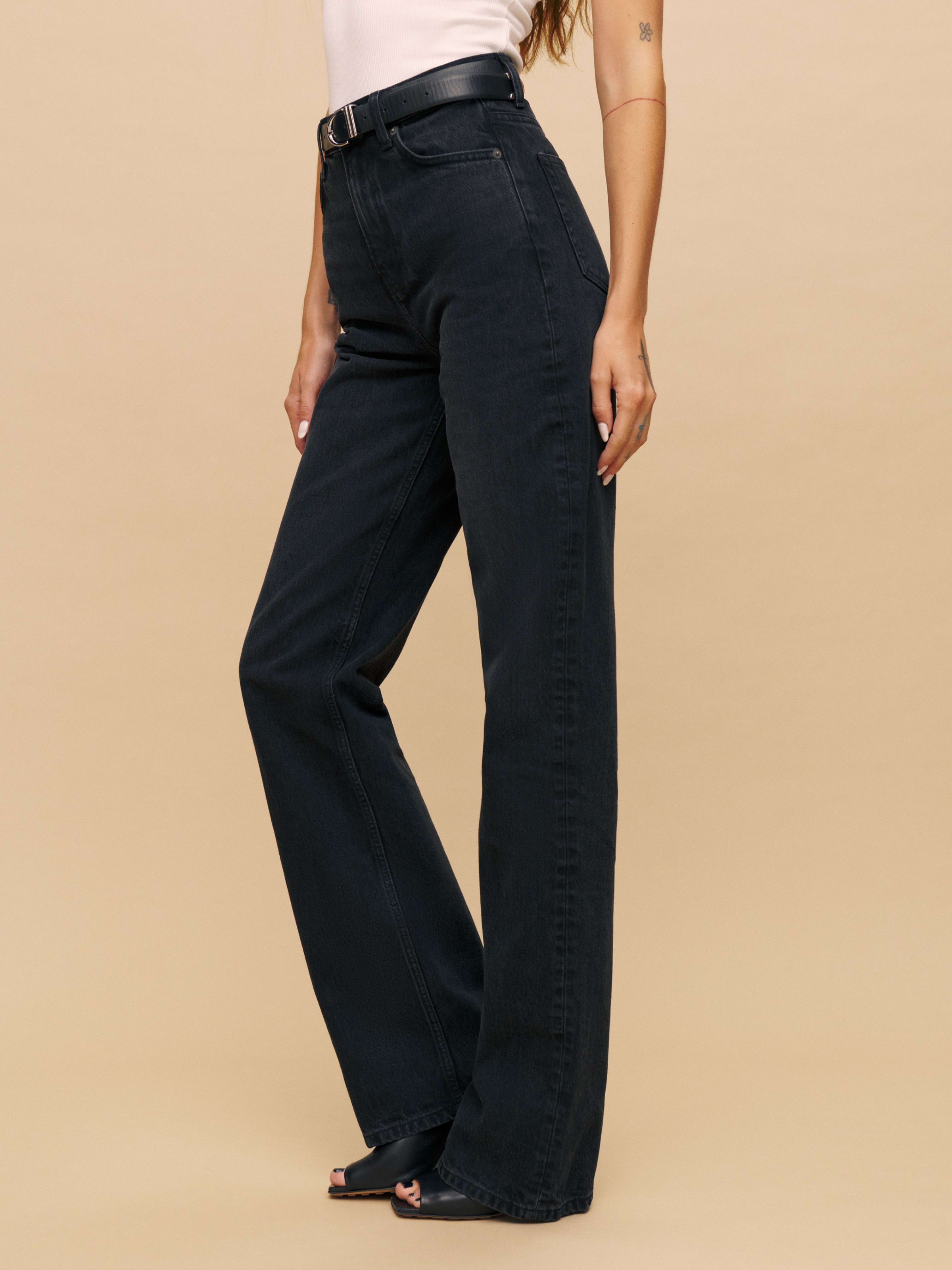 Wilder High Rise Wide Leg Jeans | Reformation (Global)