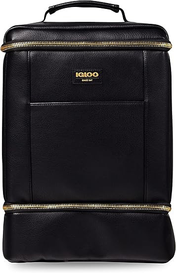 Igloo Premium Luxe Leather Soft Sided Insulated Cooler Bags | Amazon (US)
