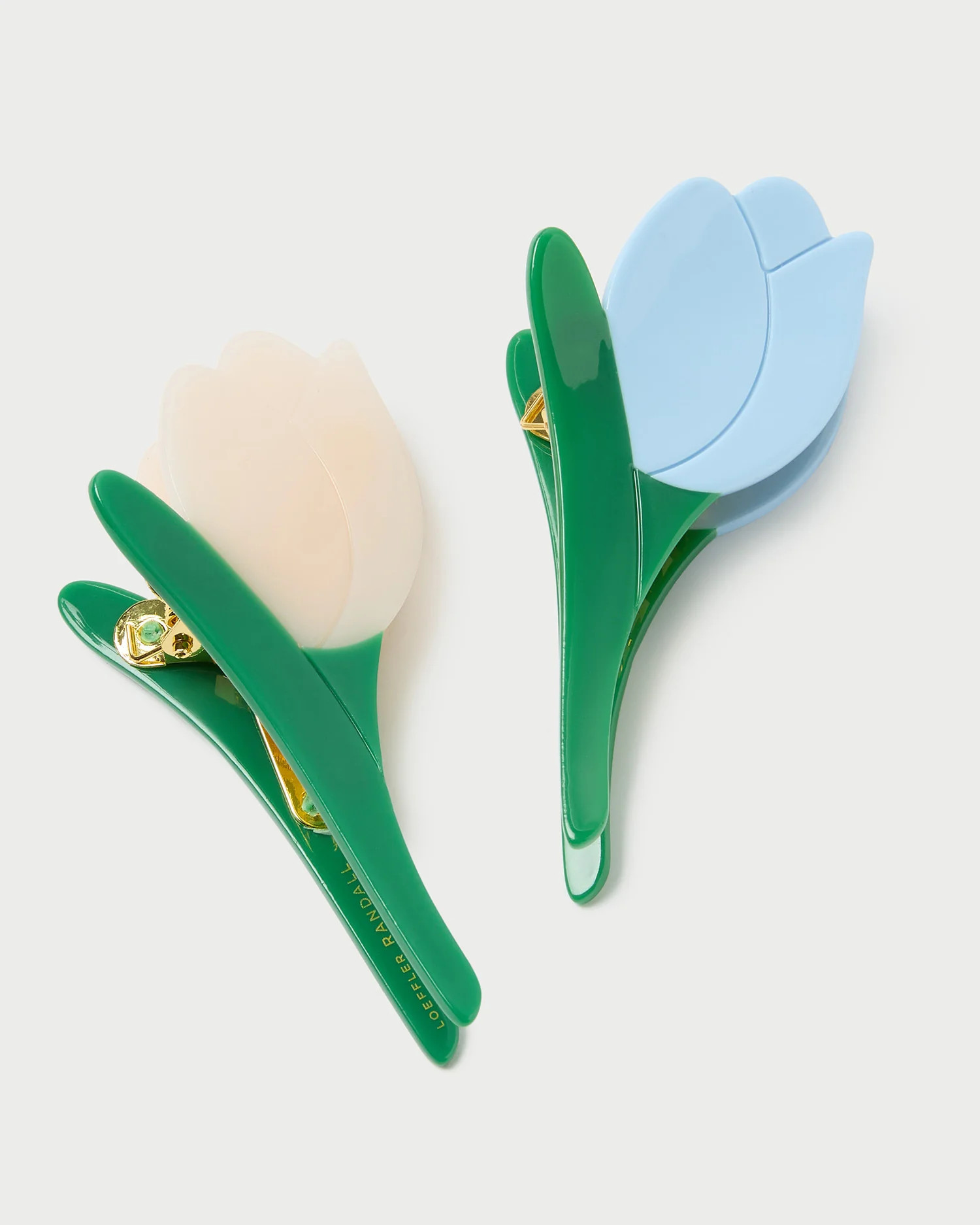 Juniper Blue/Cream Multi Tulip Clip Set | Loeffler Randall
