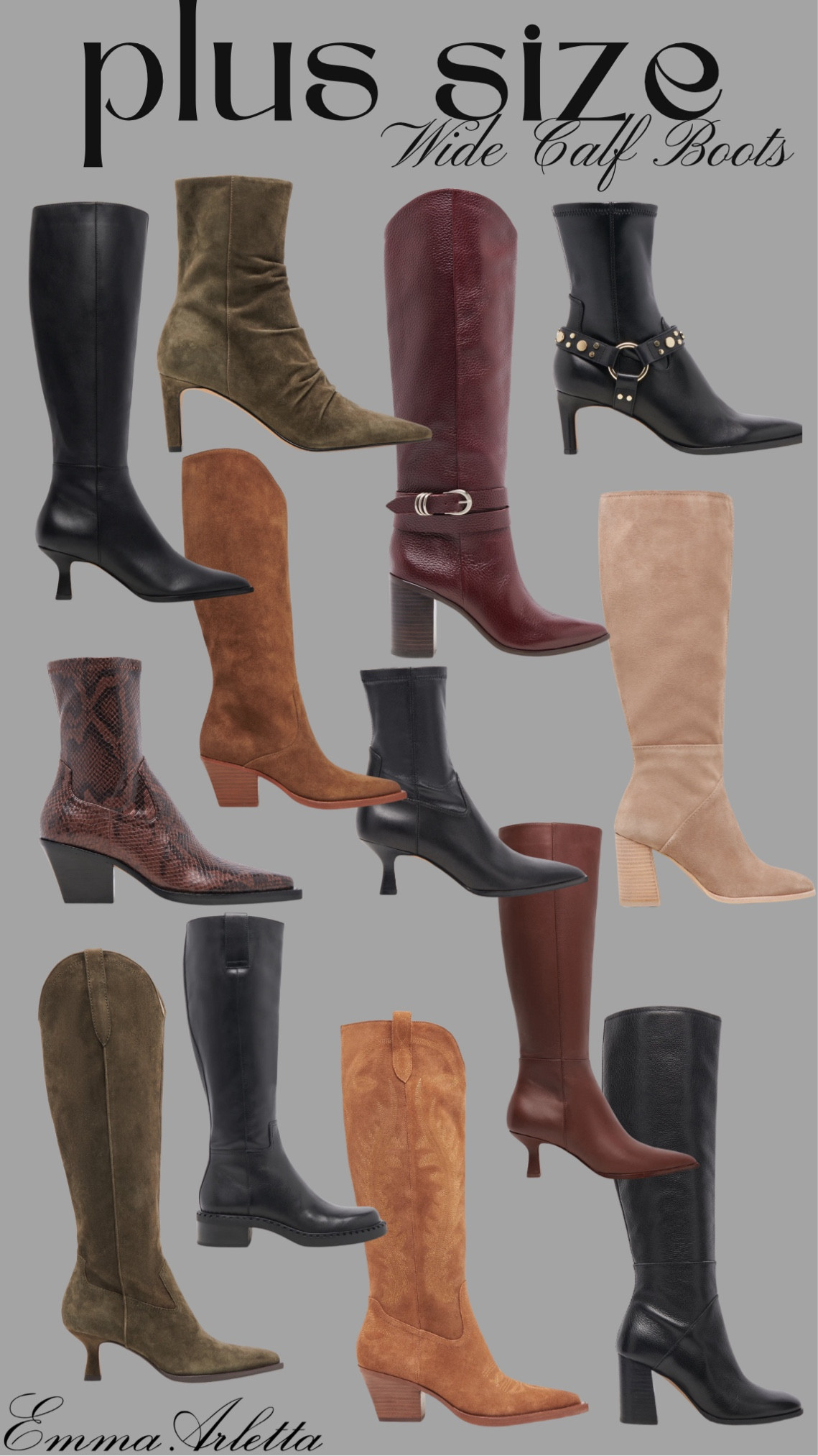 We asked & we received!!!👏🏼 Wide calf boots in every style possible yes pls!

Fall outfit, fall fashion, boots, suede boots, wide calf boots, leather boots, heels 

#LTKSeasonal #LTKShoeCrush #LTKPlusSize