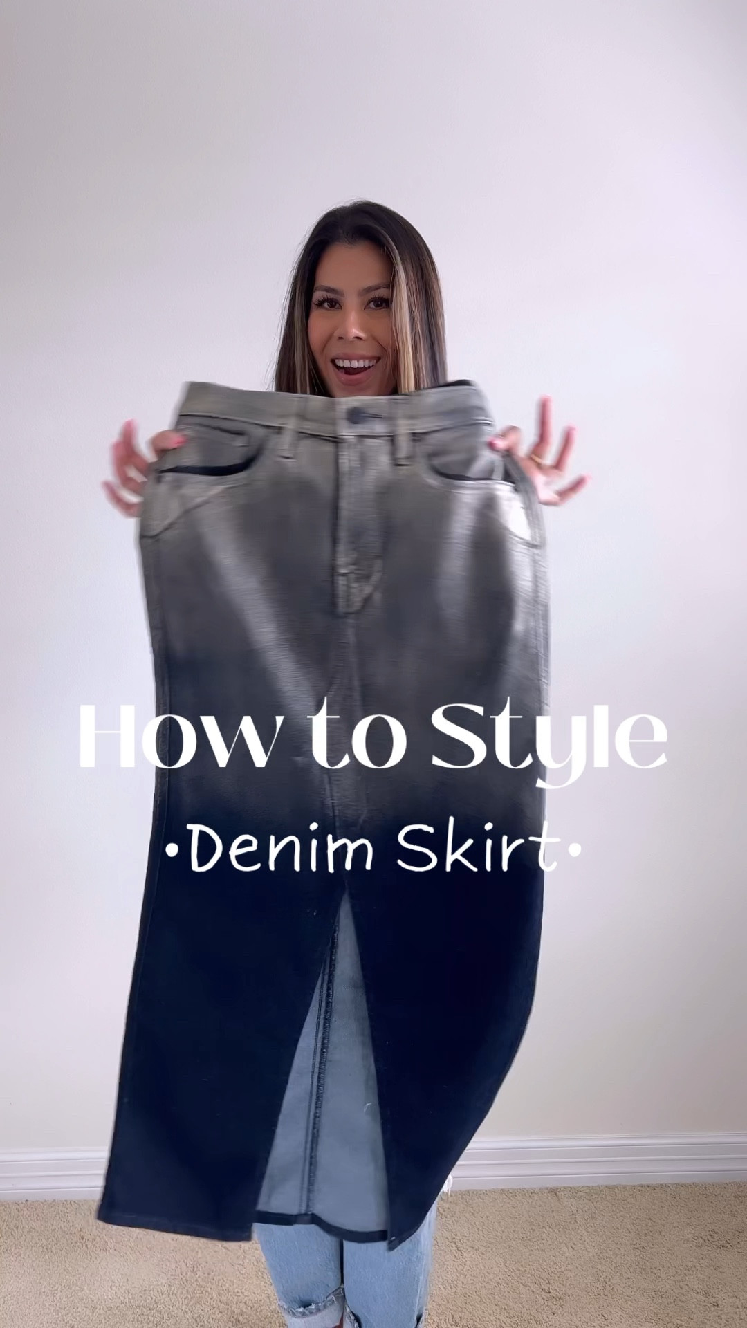 Wearing size 29 in denim skirt. Similar colors linked as well

#LTKSeasonal #LTKcurves #LTKstyletip