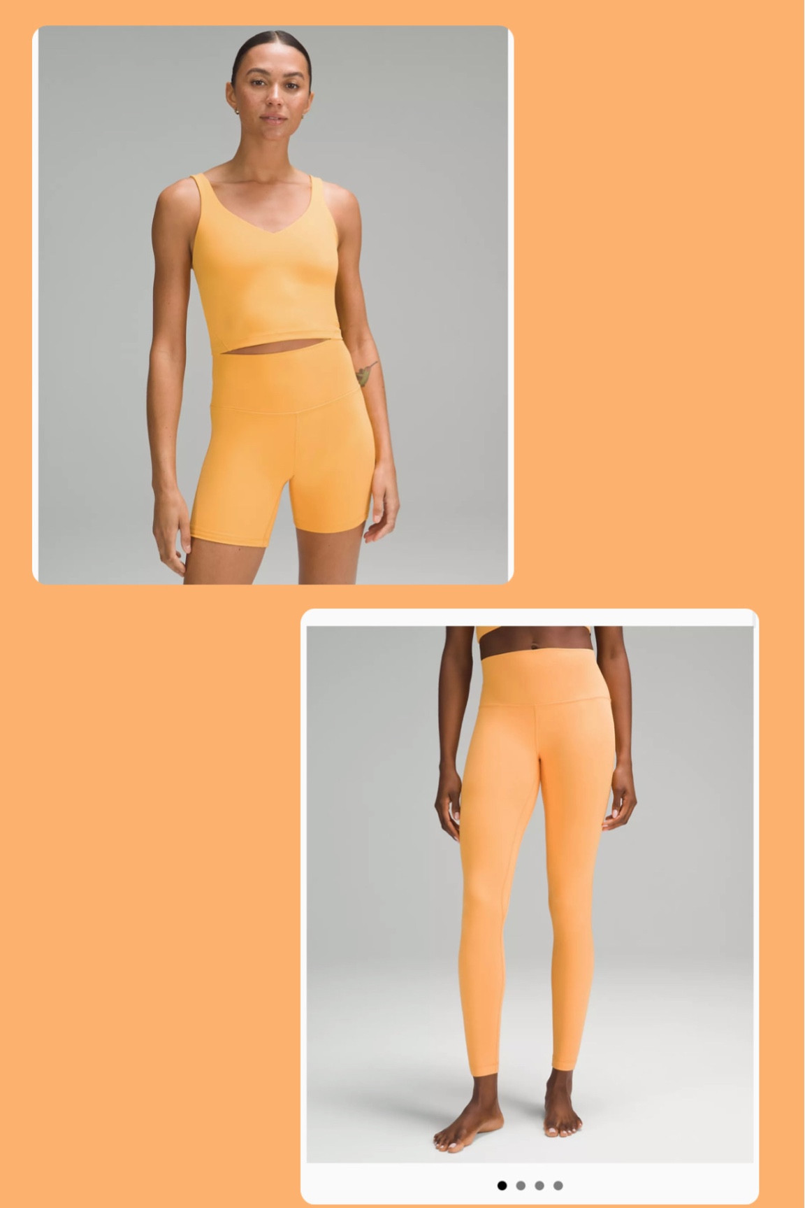 New lululemon leggings align tank mango dream 


#LTKfit #LTKunder100