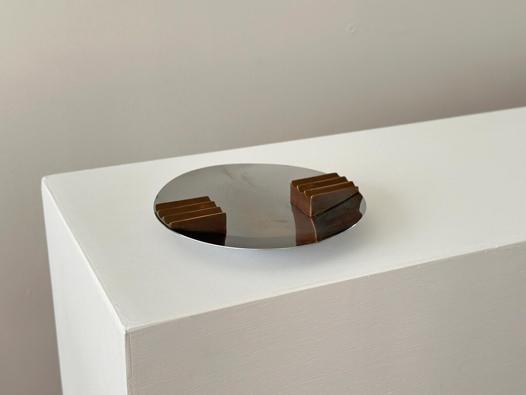 1930s – Revere Chrome and Brass Ashtray - Etsy | Etsy (US)