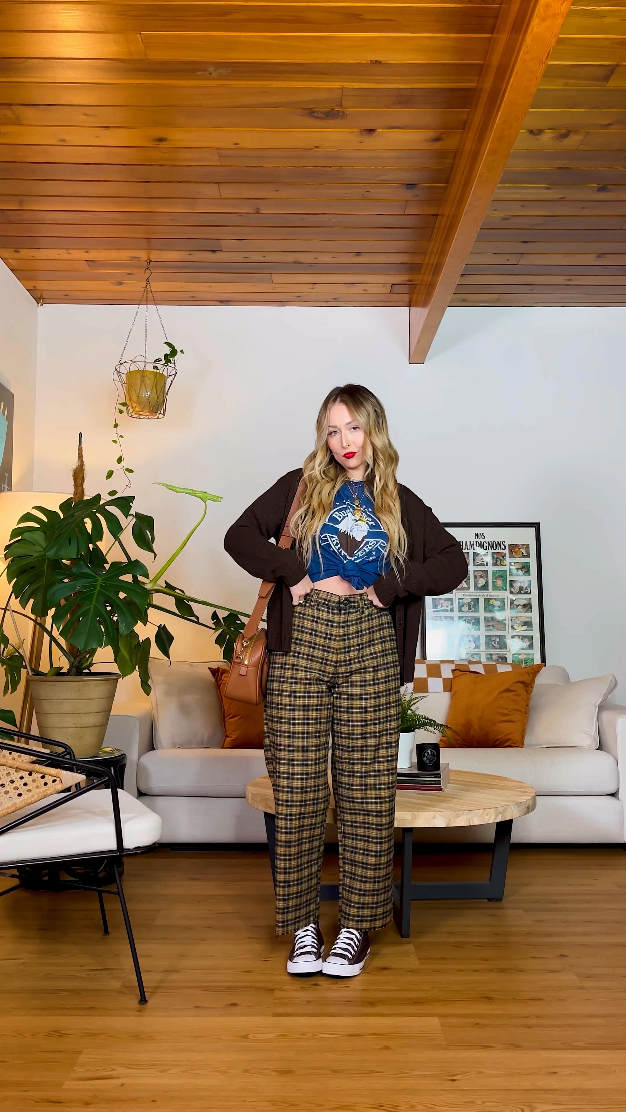 ✨BUILD AN OUTFIT WITH ME✨ One thing about me is I LOVE a statement pant. I usually will start my outfit with a statement bottom, then pull the colors from the pattern to find a tee that compliments it, then from there: pull colors that compliment the tee and pants and accessorize 👌🤎 Im wearing a size 28” in the pants and my waist measures a 28” so they run true to size! 

#LTKshoecrush #LTKstyletip #LTKVideo