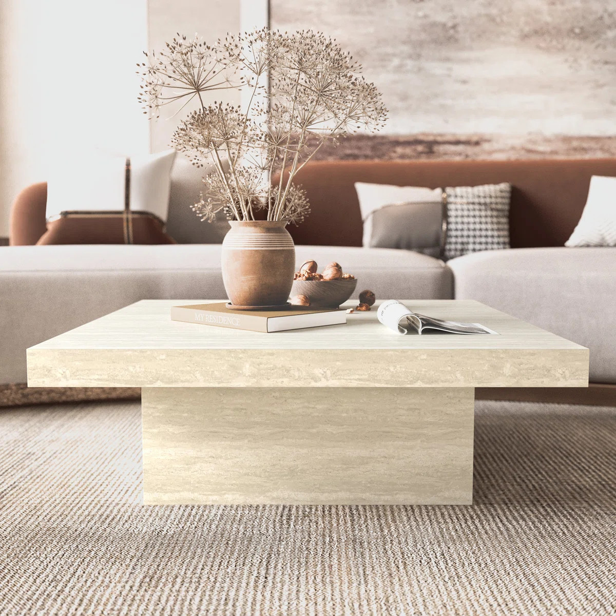 Caomhan Block Coffee Table | Wayfair North America