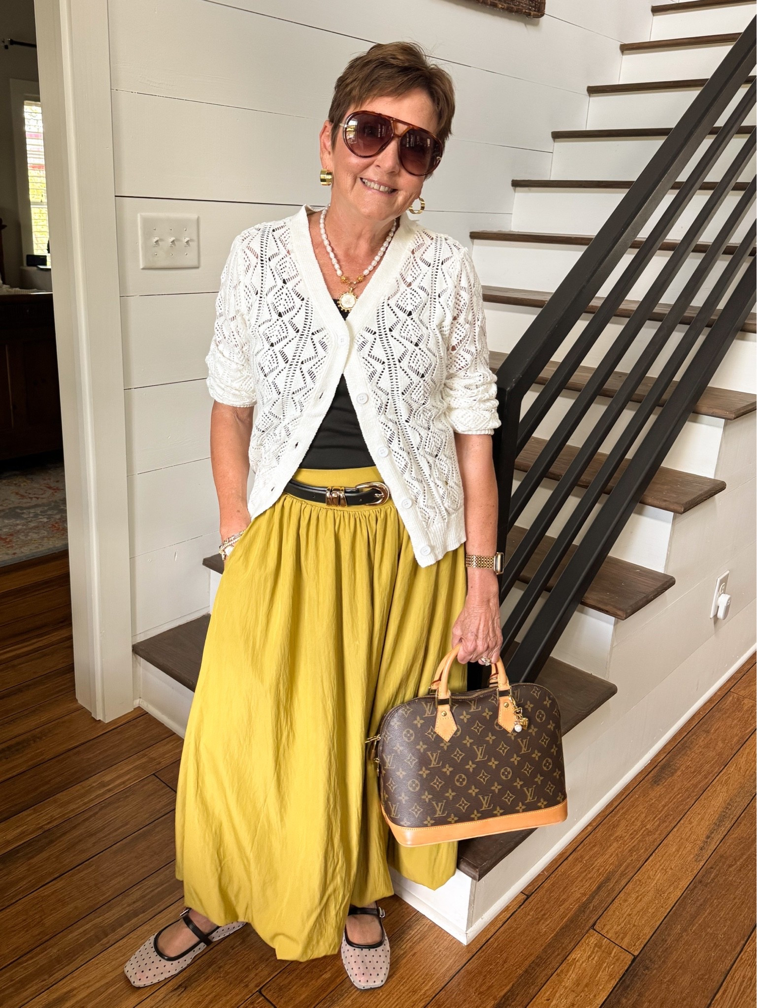 Slowly adding fall fashions. Check out this mix of late summer and early fall. Looking stylish at any age.

#LTKOver40 #LTKMidsize #LTKSeasonal